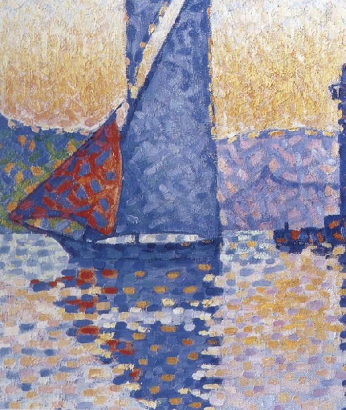 Paul Signac ligbtbouse oil painting picture